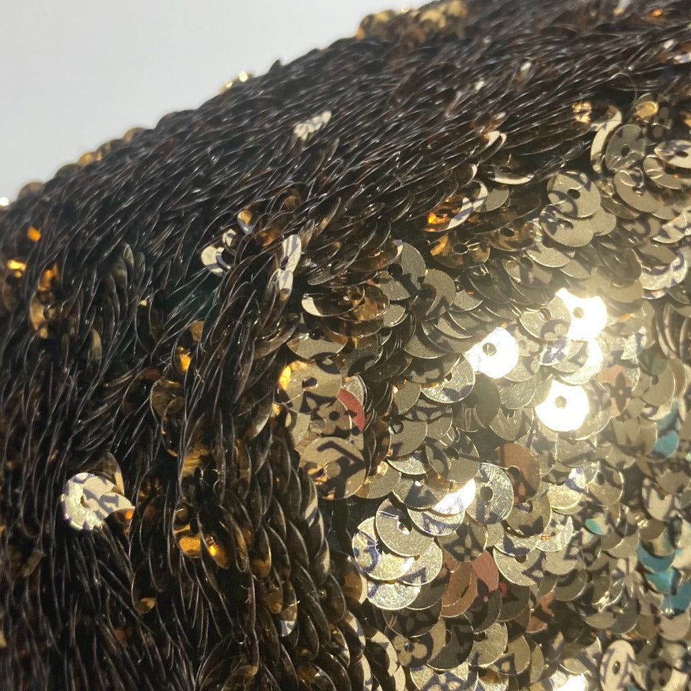 LOUIS VUITTON Handbag M40322 Sequins, Leather gold 2010 Cruise Collection Mininoe Rococo All