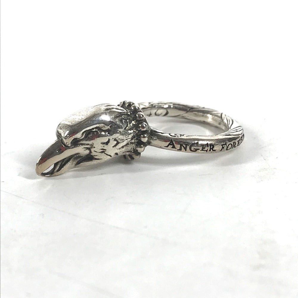 GUCCI Ring SV925 Silver Anger Forest ANGER FOREST Eagle head mens 14 Used