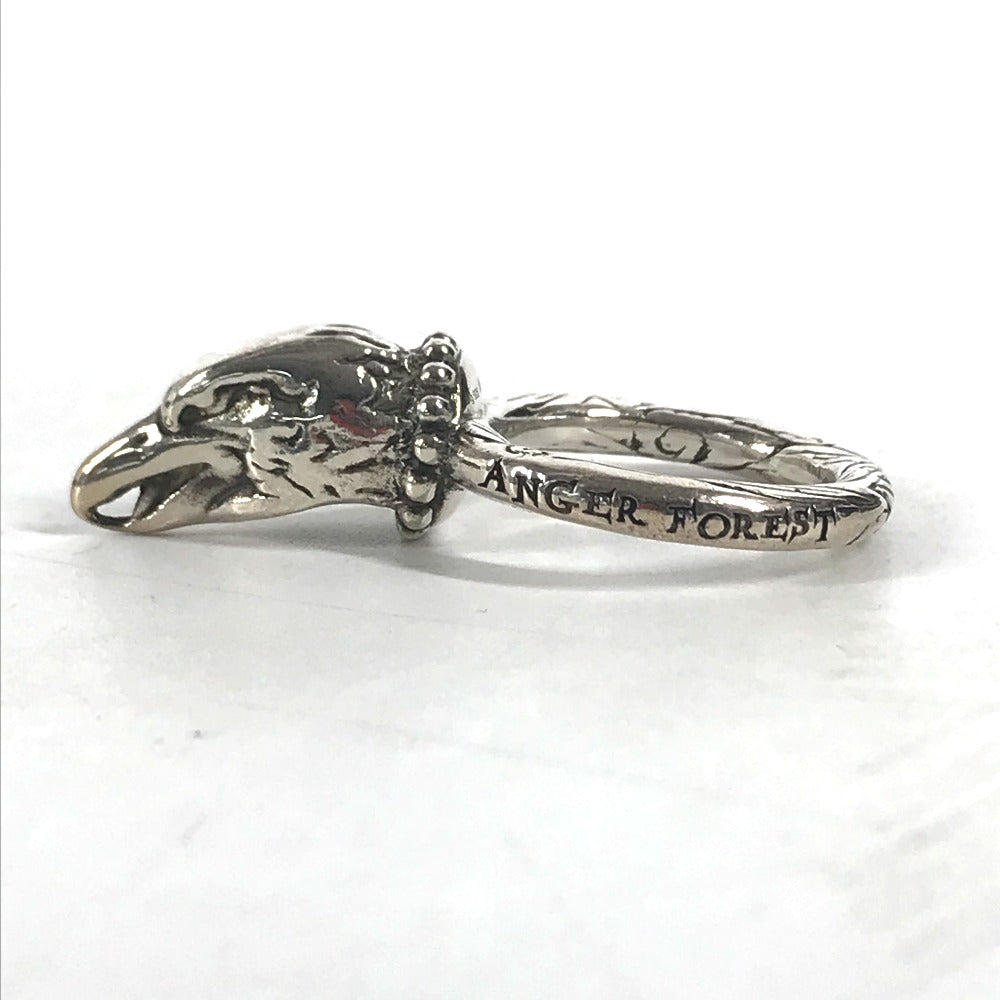 GUCCI Ring SV925 Silver Anger Forest ANGER FOREST Eagle head mens 14 Used