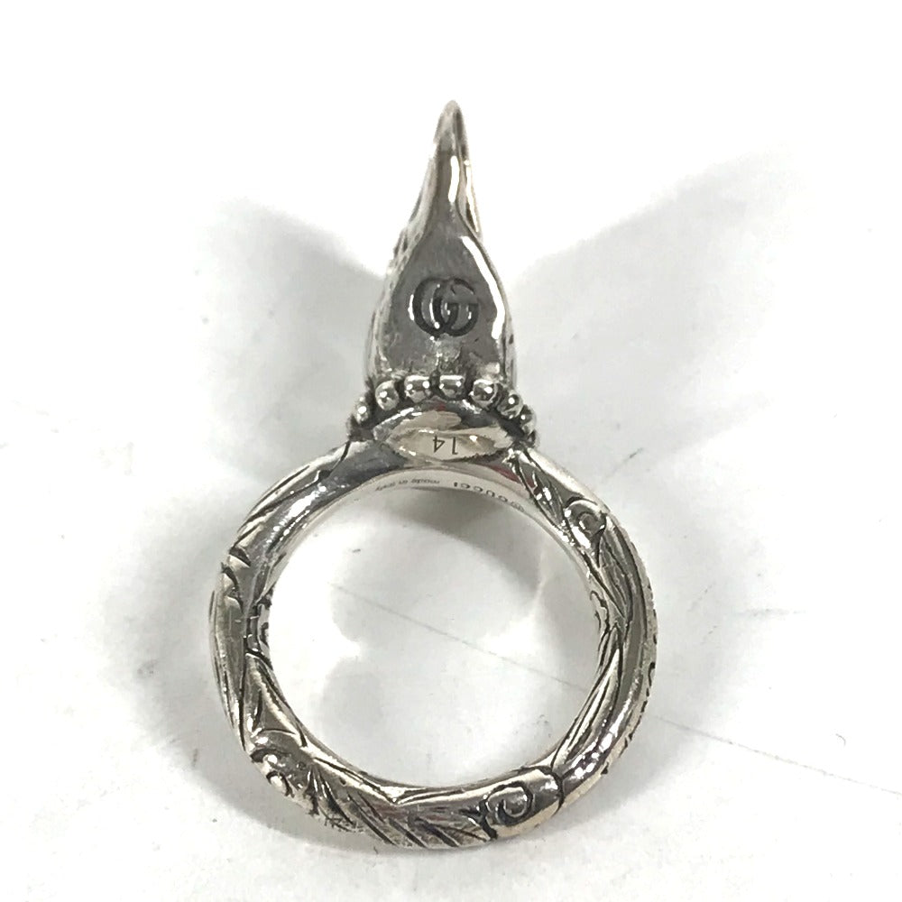 GUCCI Ring SV925 Silver Anger Forest ANGER FOREST Eagle head mens 14 Used