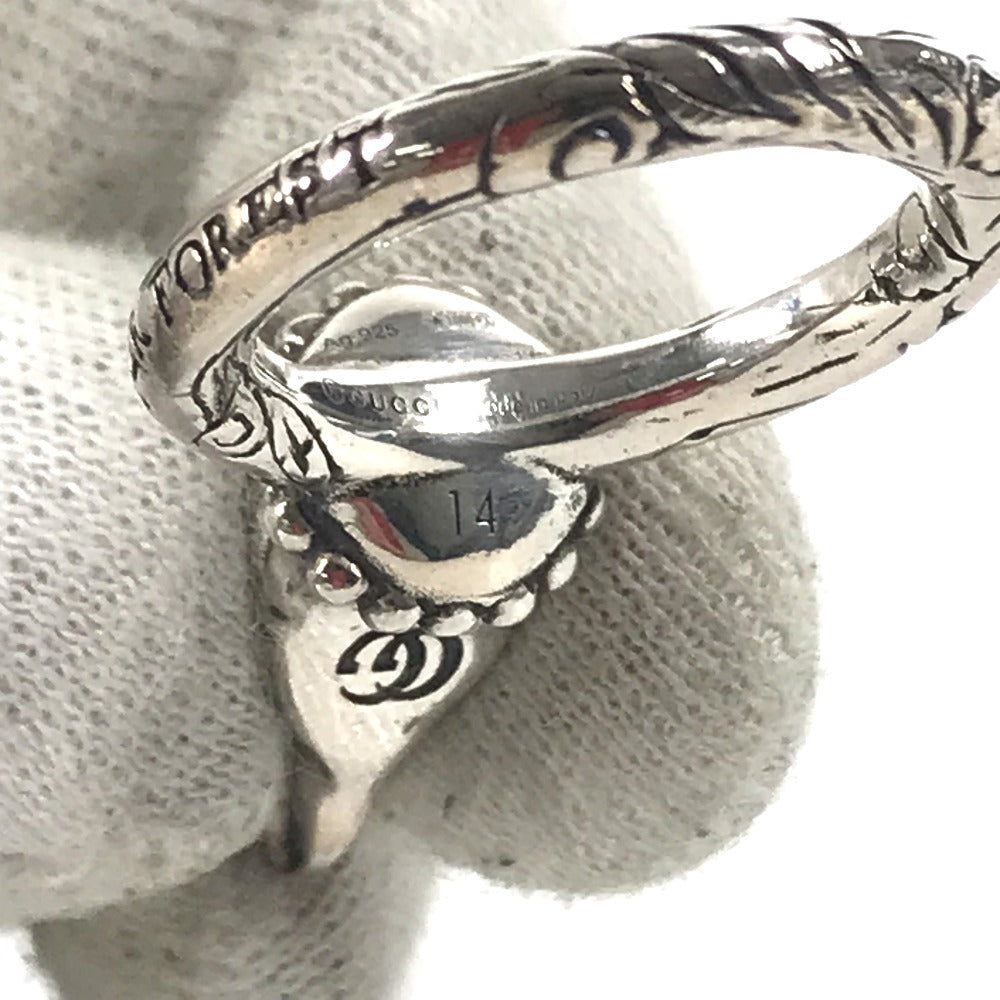 GUCCI Ring SV925 Silver Anger Forest ANGER FOREST Eagle head mens 14 Used