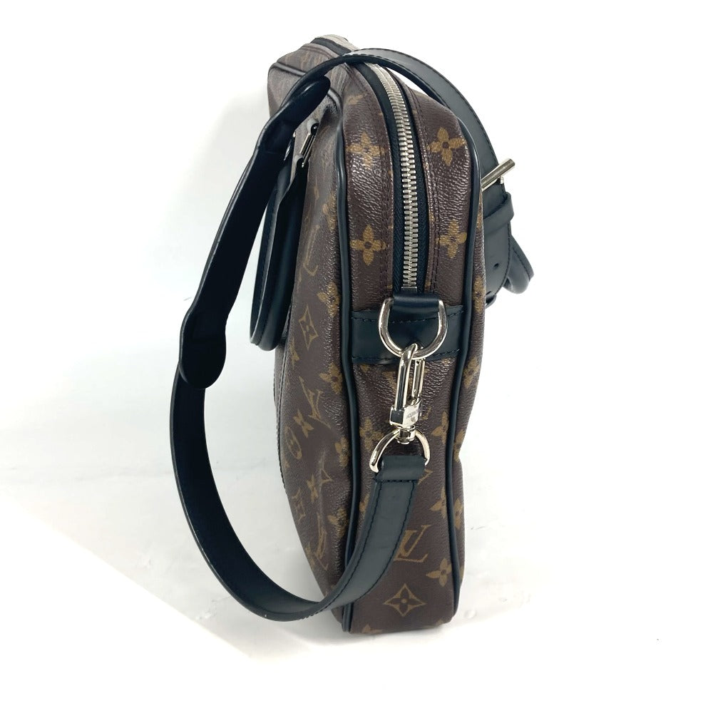 LOUIS VUITTON Business bag  M52005 Monogram macacer canvas Brown Monogram macacer Porto Document Voyage PDV PM
