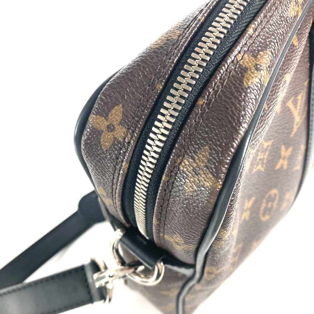 LOUIS VUITTON Business bag  M52005 Monogram macacer canvas Brown Monogram macacer Porto Document Voyage PDV PM