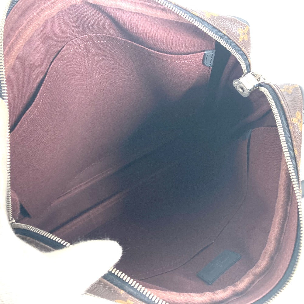 LOUIS VUITTON Business bag  M52005 Monogram macacer canvas Brown Monogram macacer Porto Document Voyage PDV PM