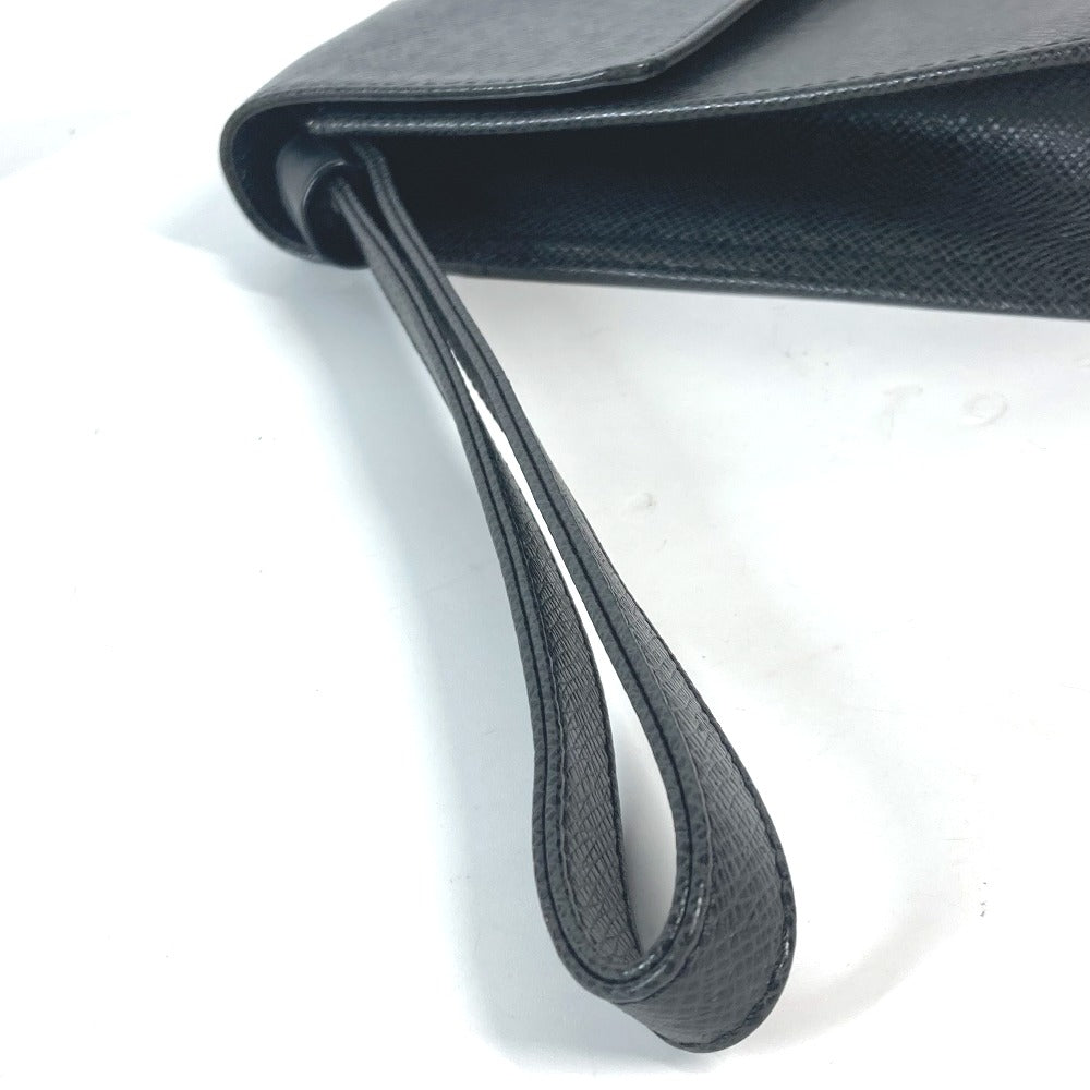LOUIS VUITTON business bag  M30782 Taiga Leather black Taiga Selenga