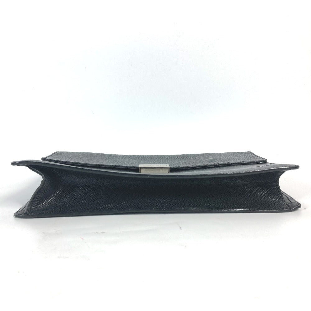 LOUIS VUITTON business bag  M30782 Taiga Leather black Taiga Selenga