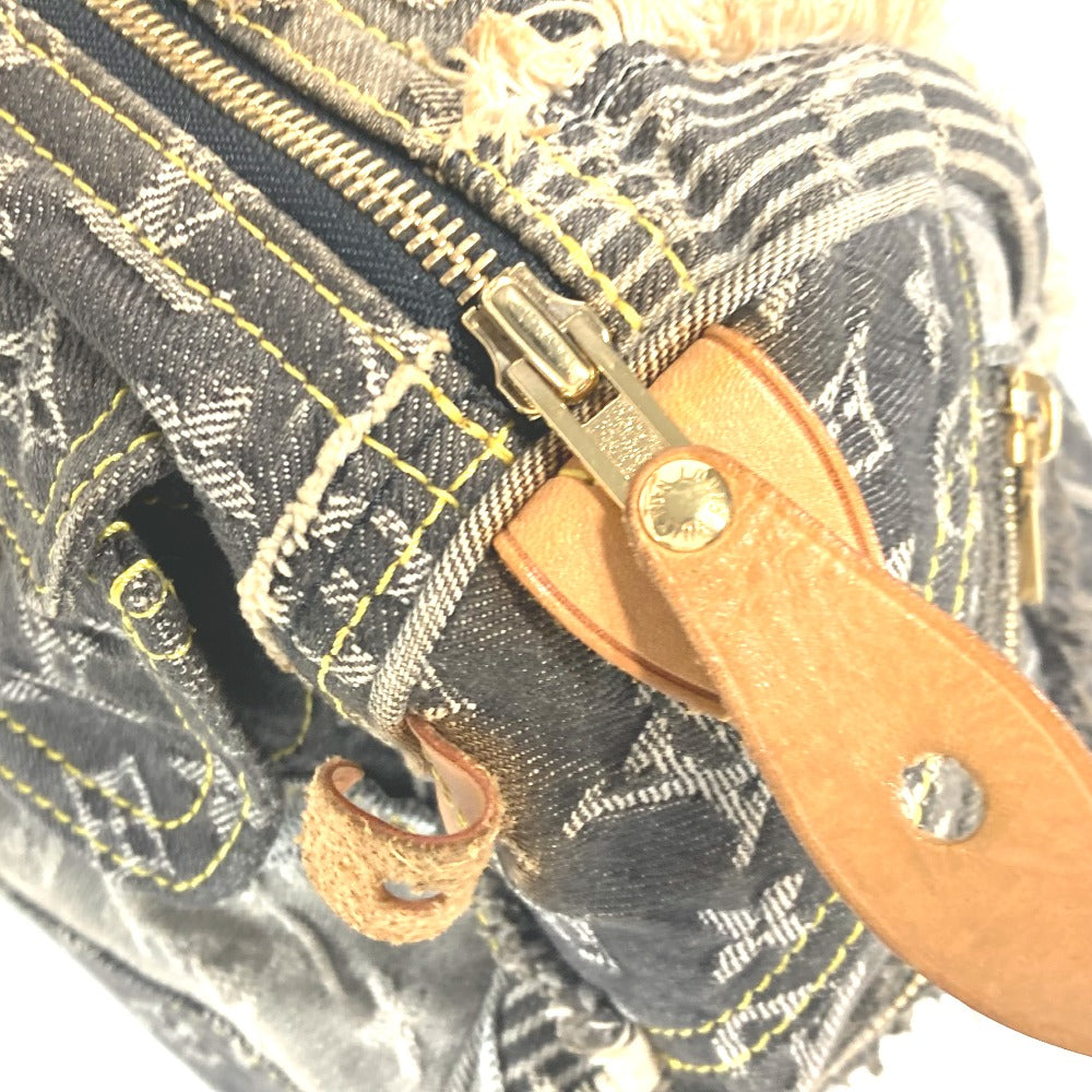 LOUIS VUITTON Boston Duffel bag M95381 Monogram denim black Monogram Denim Patchwork Speedy 30