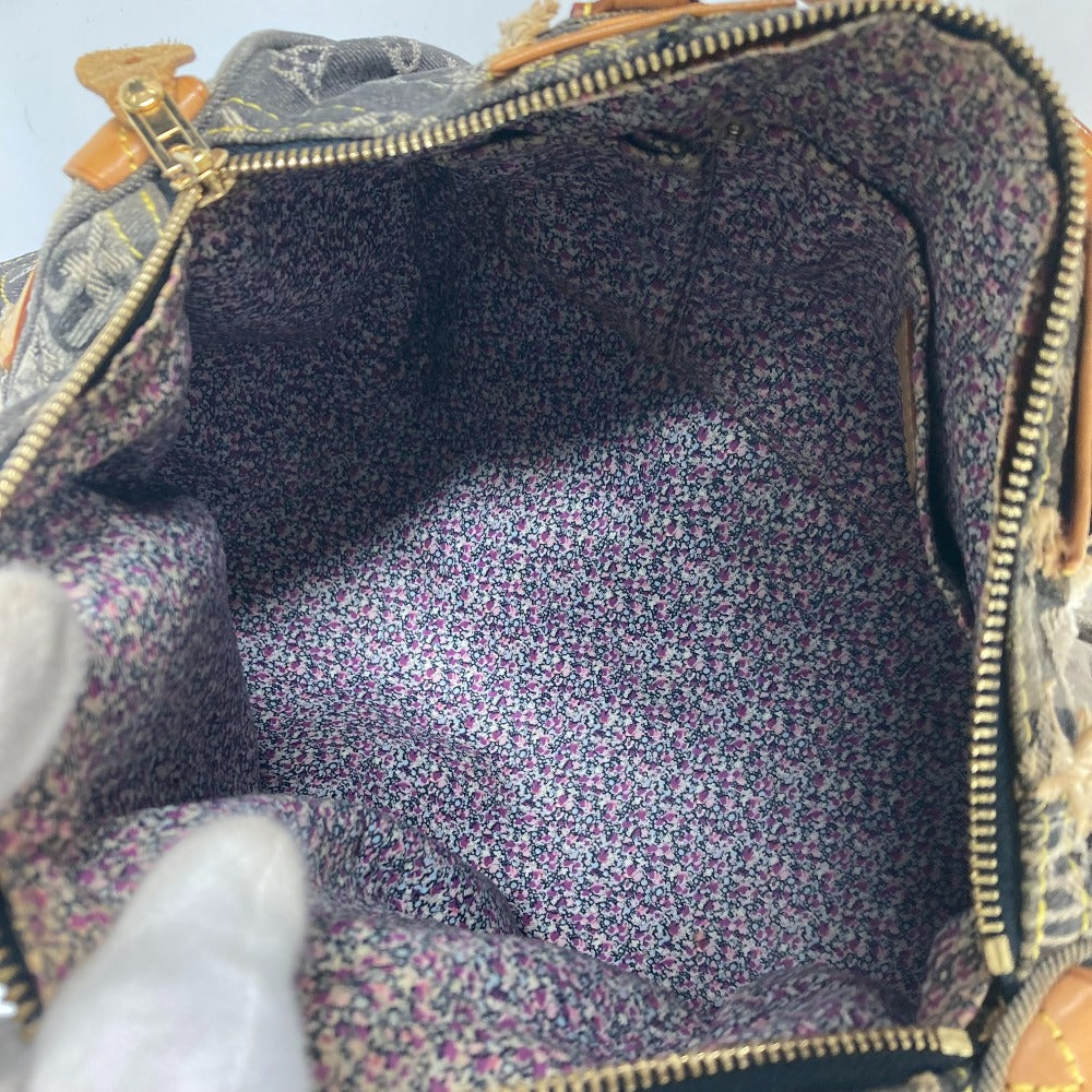 LOUIS VUITTON Boston Duffel bag M95381 Monogram denim black Monogram Denim Patchwork Speedy 30