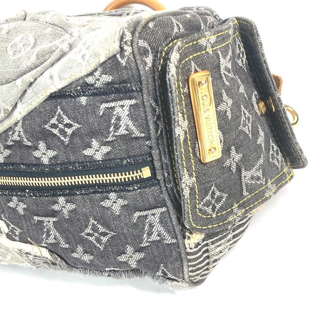 LOUIS VUITTON Boston Duffel bag M95381 Monogram denim black Monogram Denim Patchwork Speedy 30