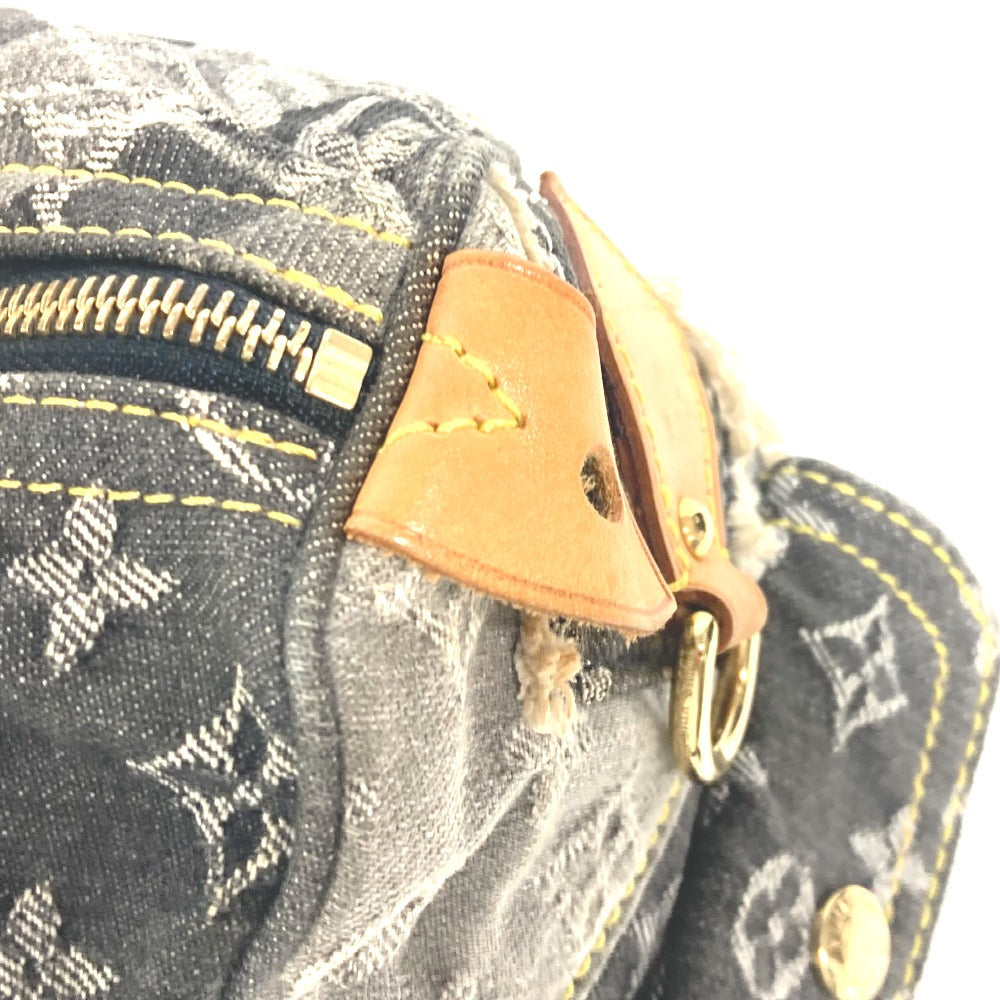 LOUIS VUITTON Boston Duffel bag M95381 Monogram denim black Monogram Denim Patchwork Speedy 30