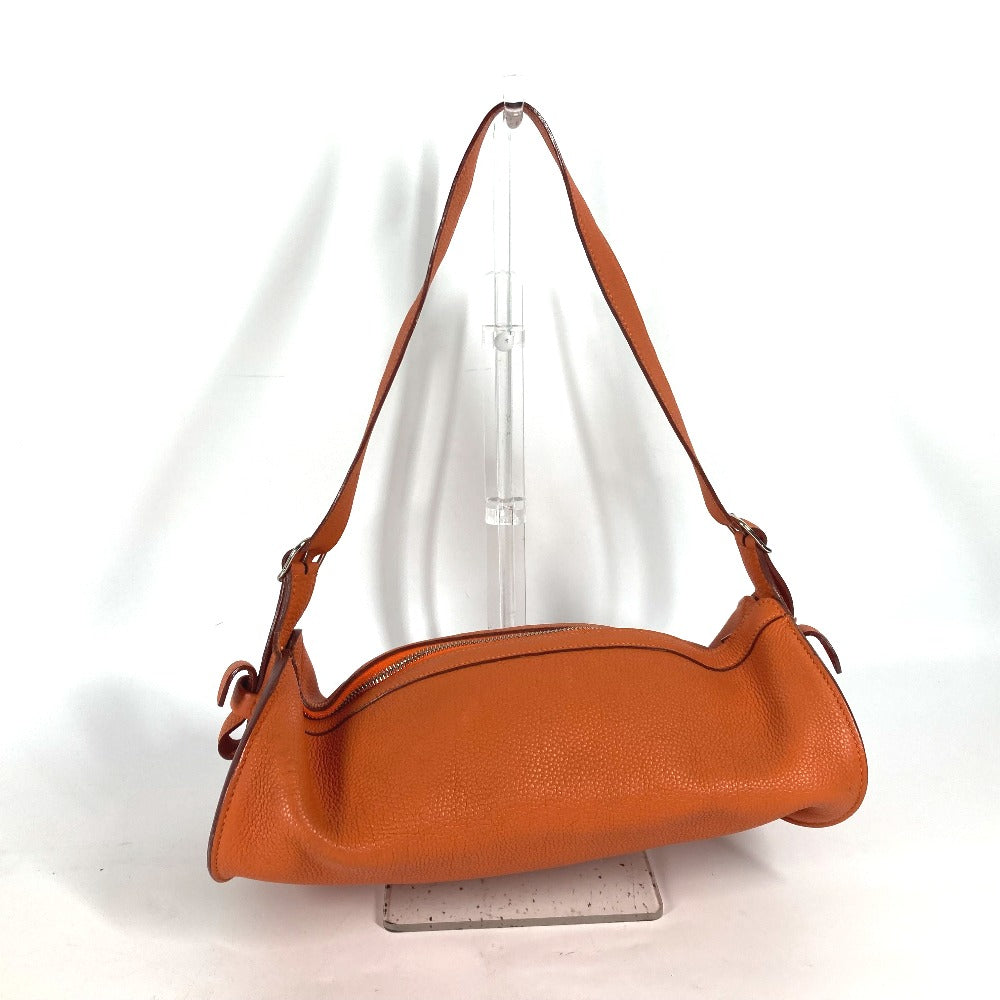 HERMES Shoulder Bag Togo Orange DOREMI Doremi