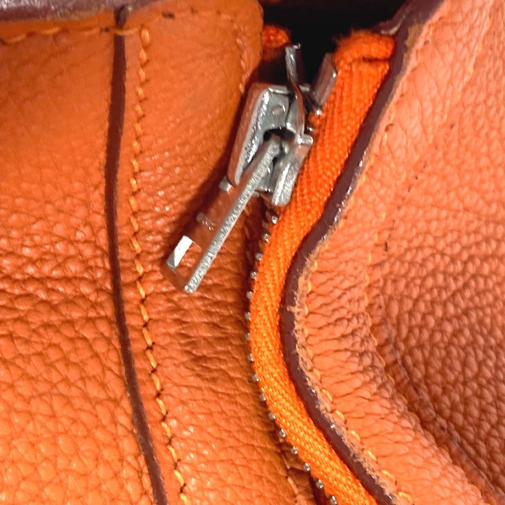 HERMES Shoulder Bag Togo Orange DOREMI Doremi