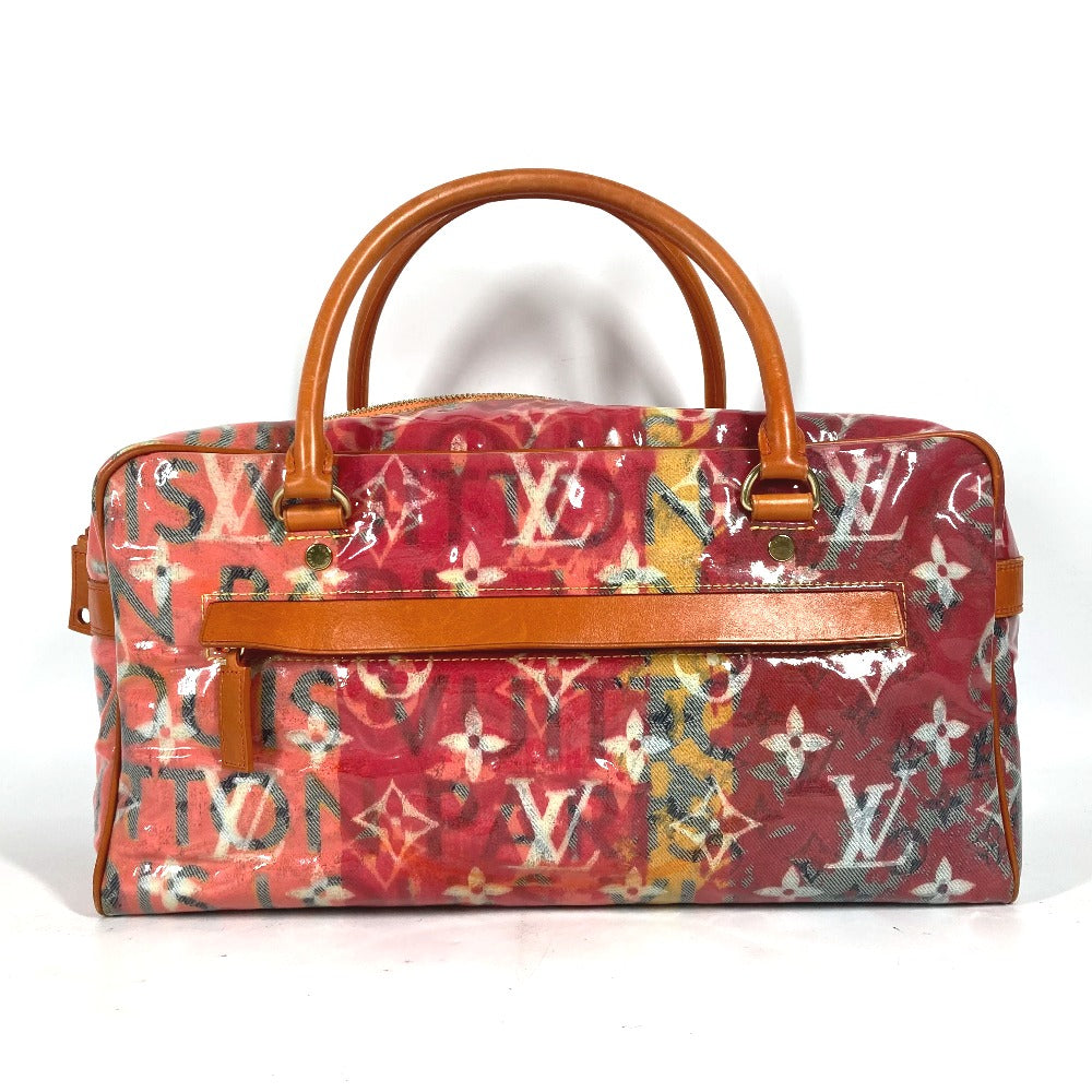 LOUIS VUITTON Boston Duffel bag M95734 Plastics Orange Monogram pulp Weekender PM
