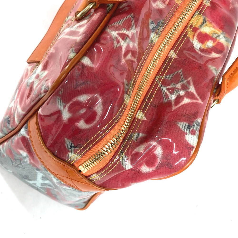 LOUIS VUITTON Boston Duffel bag M95734 Plastics Orange Monogram pulp Weekender PM