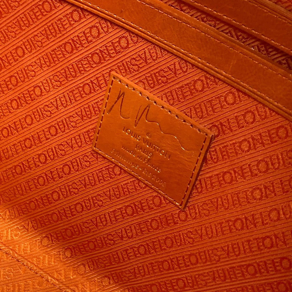 LOUIS VUITTON Boston Duffel bag M95734 Plastics Orange Monogram pulp Weekender PM