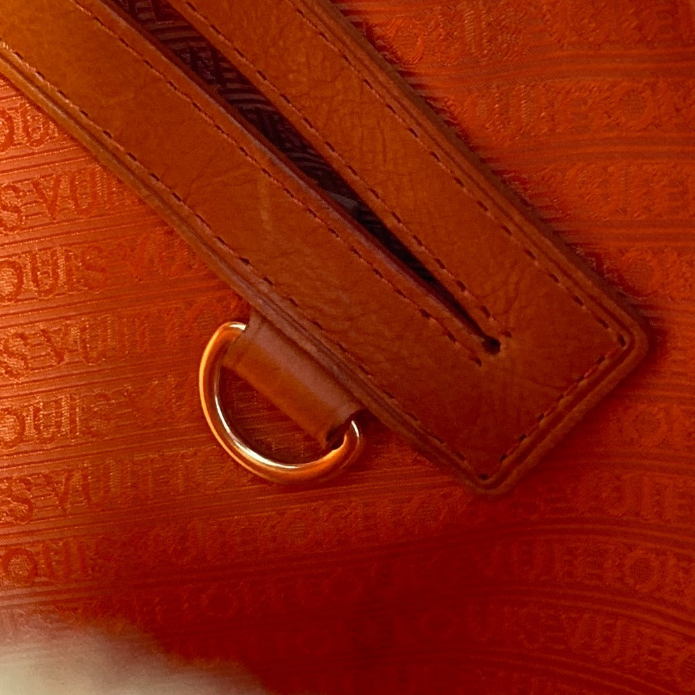 LOUIS VUITTON Boston Duffel bag M95734 Plastics Orange Monogram pulp Weekender PM