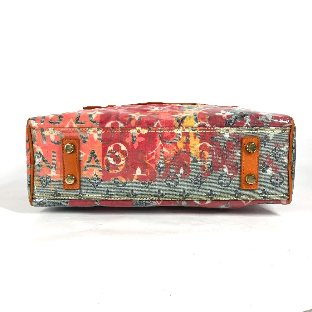 LOUIS VUITTON Boston Duffel bag M95734 Plastics Orange Monogram pulp Weekender PM