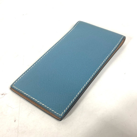 HERMES Other stationery leather blue Notepad Memopad mens(Unisex) Used
