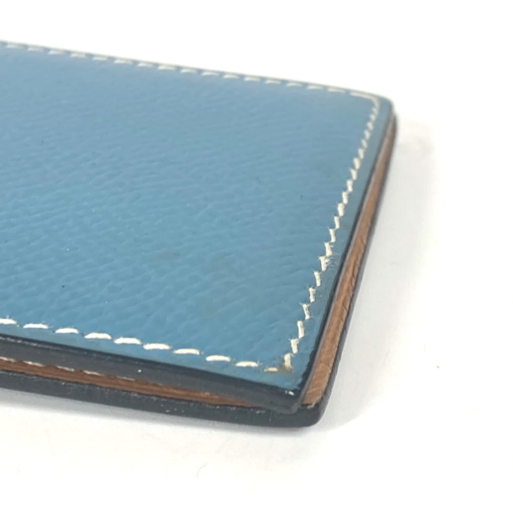 HERMES Other stationery leather blue Notepad Memopad mens(Unisex) Used
