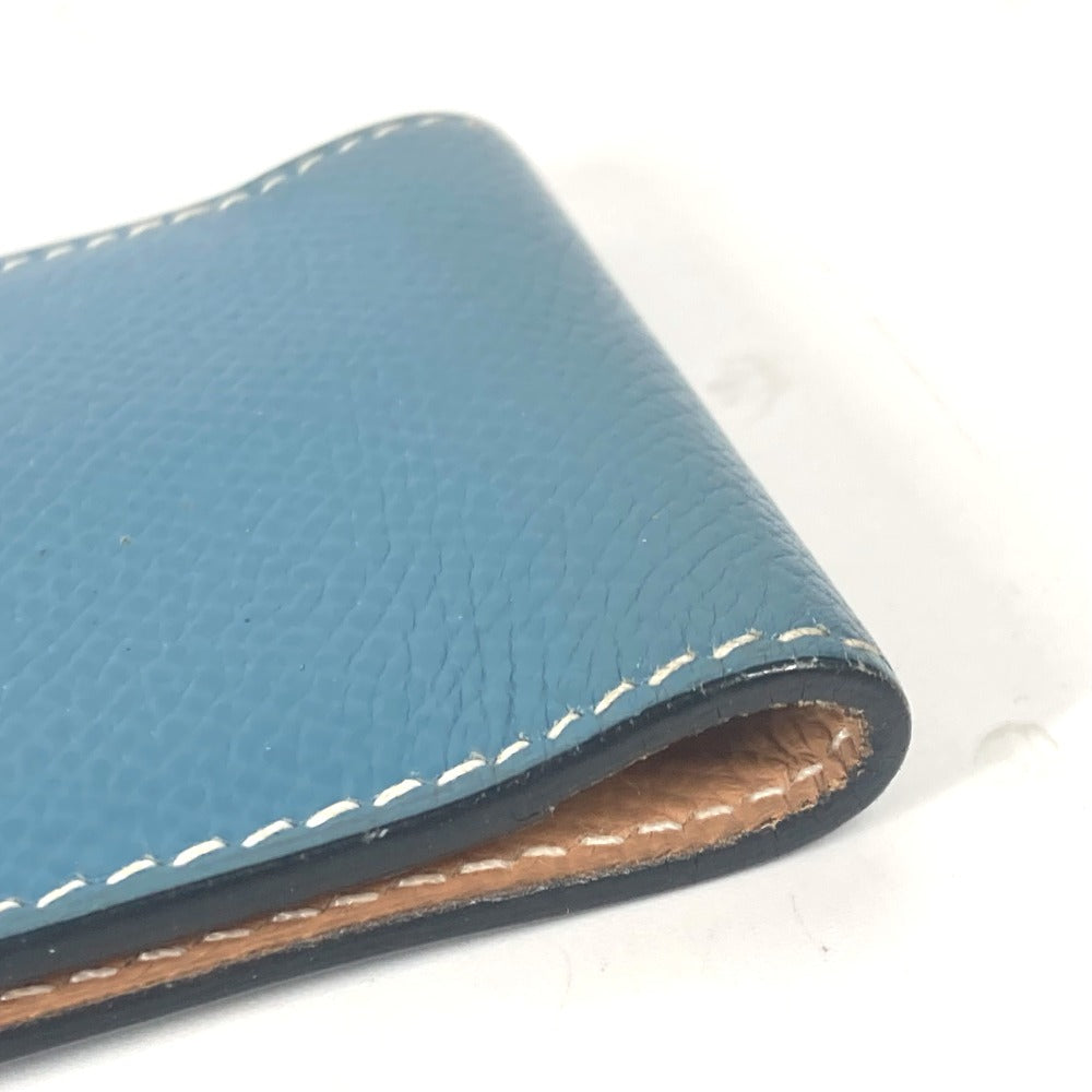 HERMES Other stationery leather blue Notepad Memopad mens(Unisex) Used
