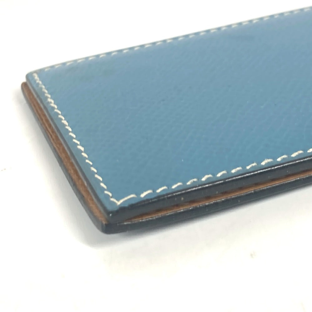 HERMES Other stationery leather blue Notepad Memopad mens(Unisex) Used