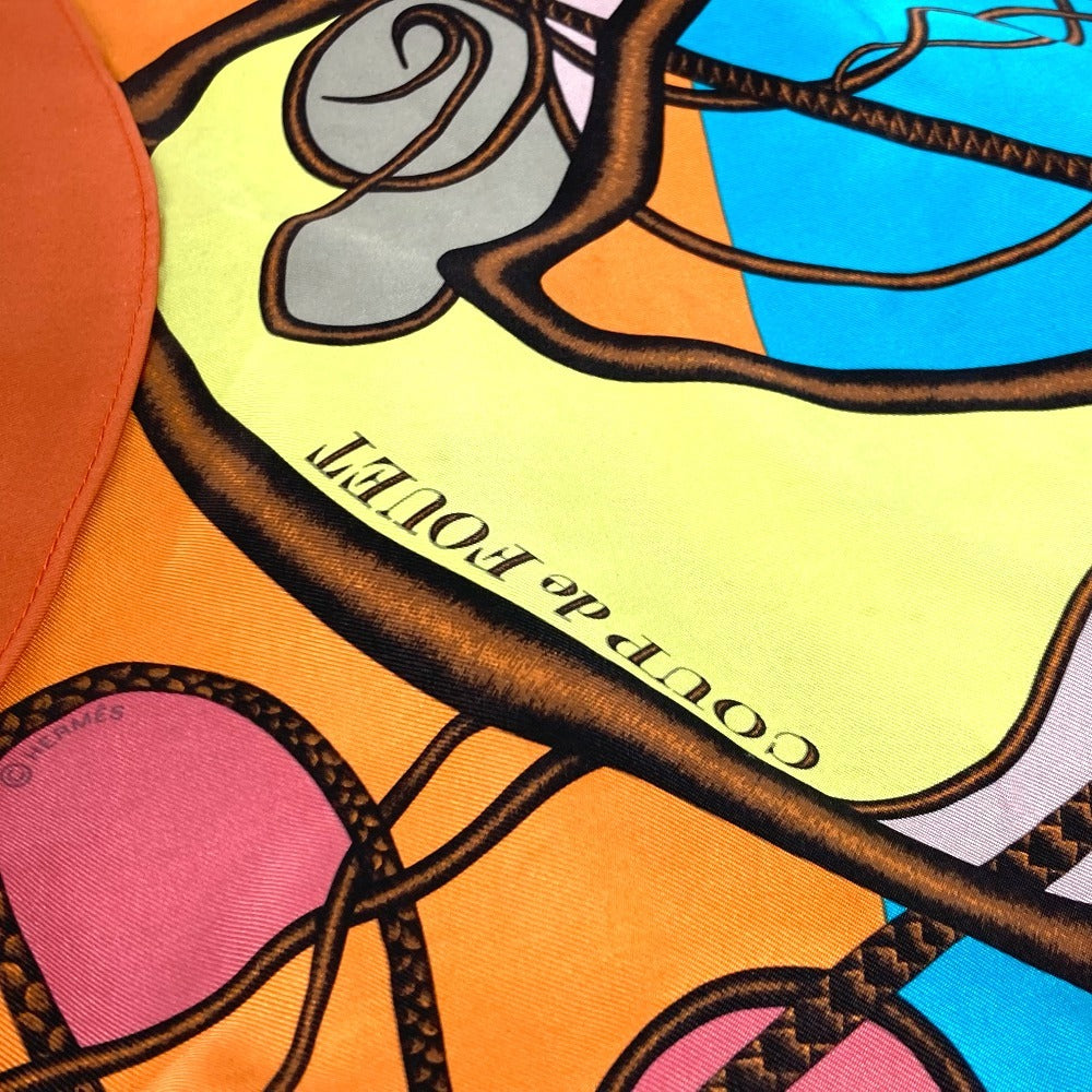 HERMES Shoulder Bag Silk, Leather multicolor COUP DE FOUET Whip Silky City MM unisex(Unisex) Used