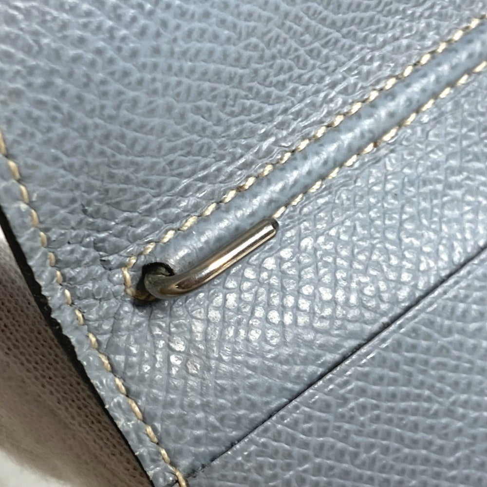 HERMES Notebook cover leather blue Agenda Vision Women Used
