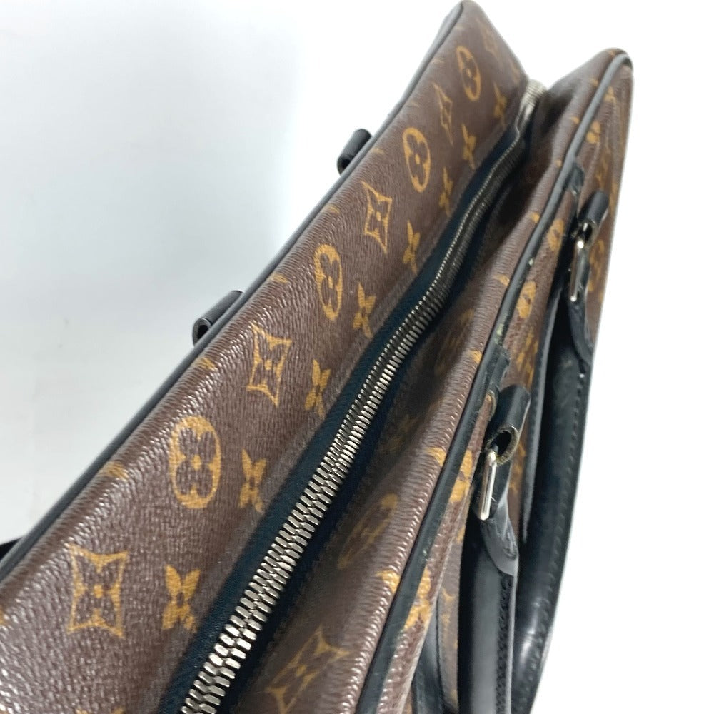 LOUIS VUITTON Business bag M40224 Monogram macacer canvas Brown Monogram macacer Porto Documan  VowayajuGM mens Used