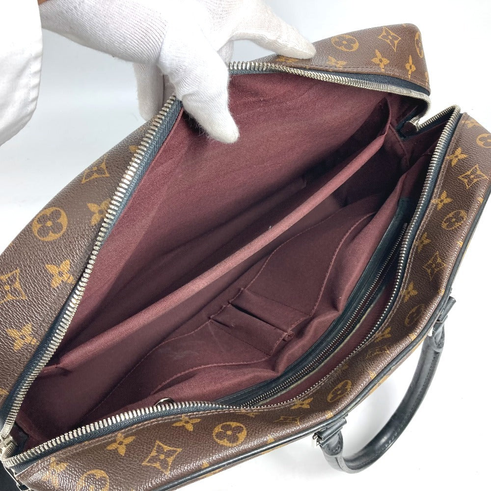 LOUIS VUITTON Business bag M40224 Monogram macacer canvas Brown Monogram macacer Porto Documan  VowayajuGM mens Used