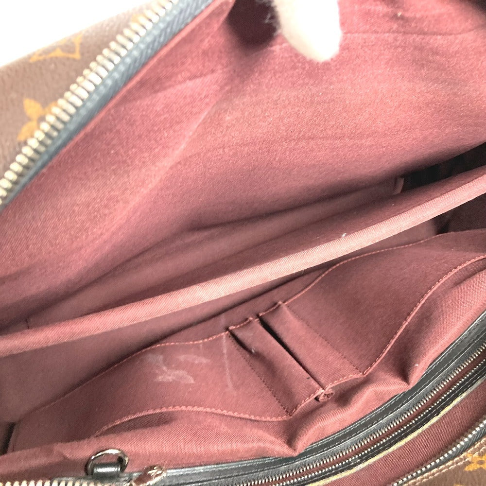 LOUIS VUITTON Business bag M40224 Monogram macacer canvas Brown Monogram macacer Porto Documan  VowayajuGM mens Used