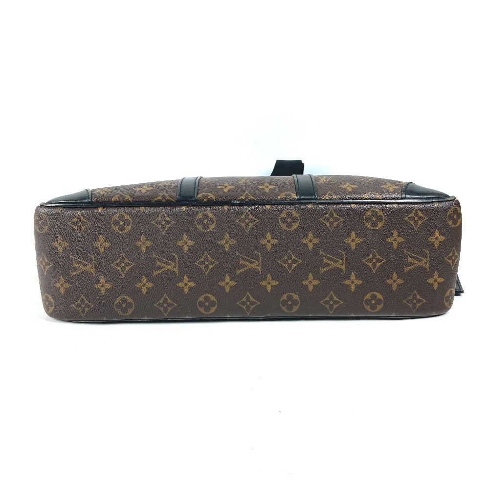 LOUIS VUITTON Business bag M40224 Monogram macacer canvas Brown Monogram macacer Porto Documan  VowayajuGM mens Used