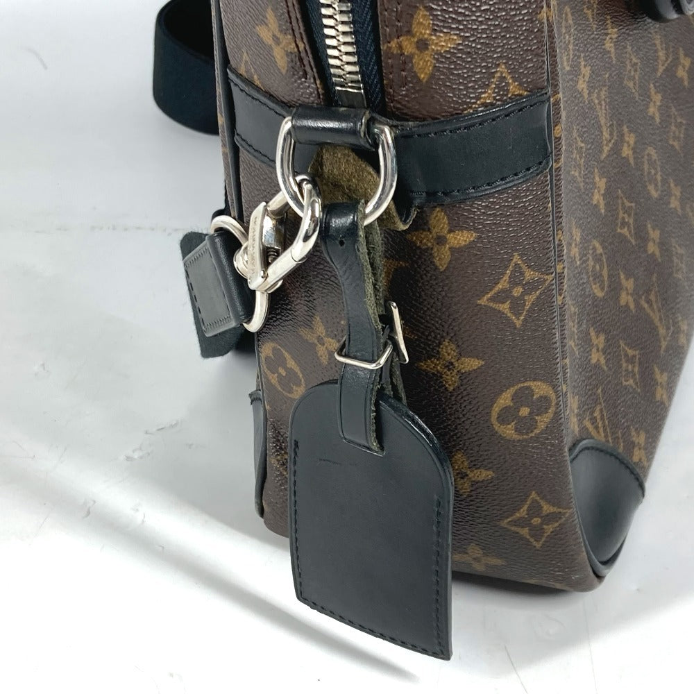 LOUIS VUITTON Business bag M40224 Monogram macacer canvas Brown Monogram macacer Porto Documan  VowayajuGM mens Used