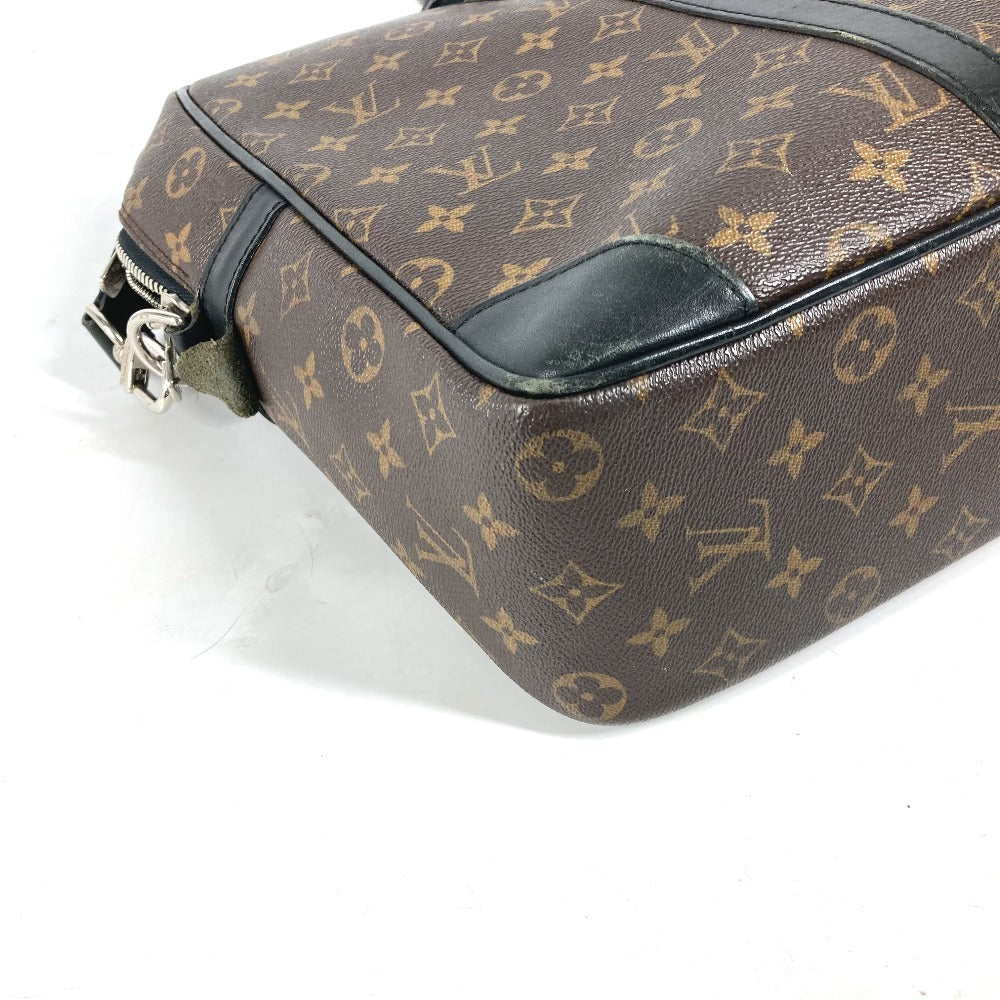 LOUIS VUITTON Business bag M40224 Monogram macacer canvas Brown Monogram macacer Porto Documan  VowayajuGM mens Used