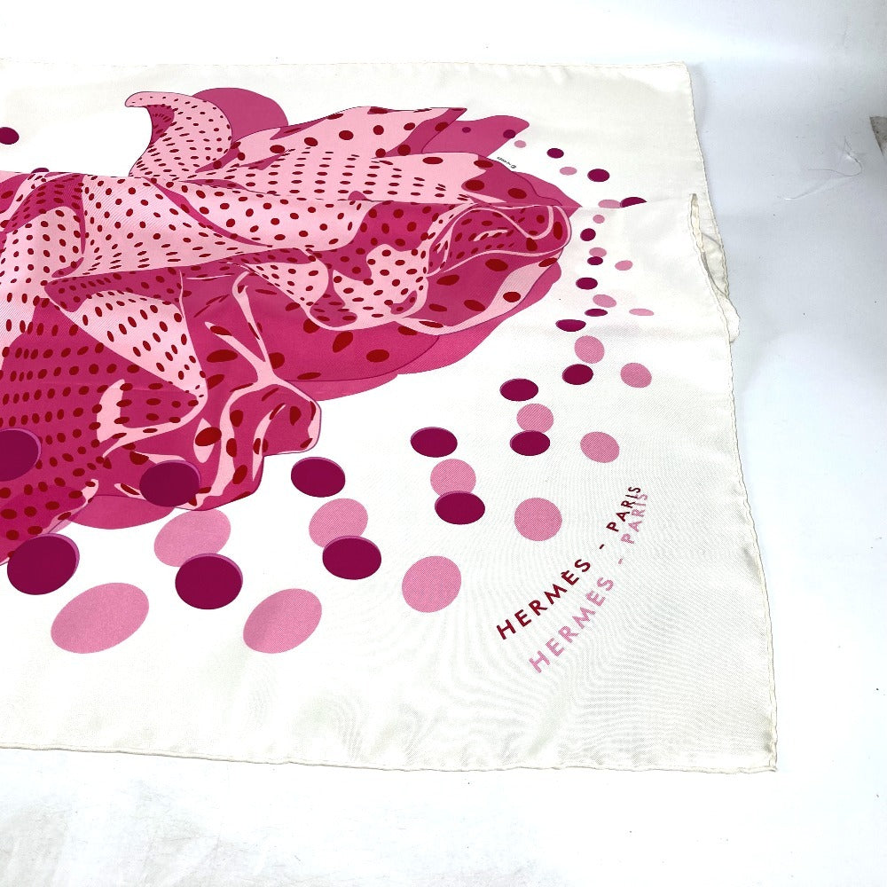 HERMES scarf silk pink Carre90 iHOLA FLAMENCA HOLA FLAMENCA Women Used