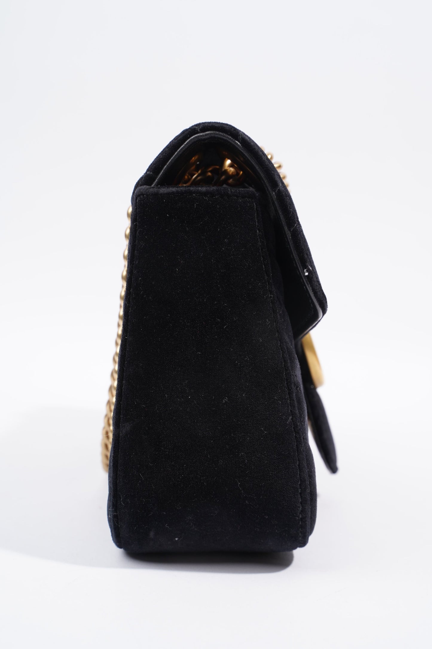Gucci GG Marmont Black Velvet Small