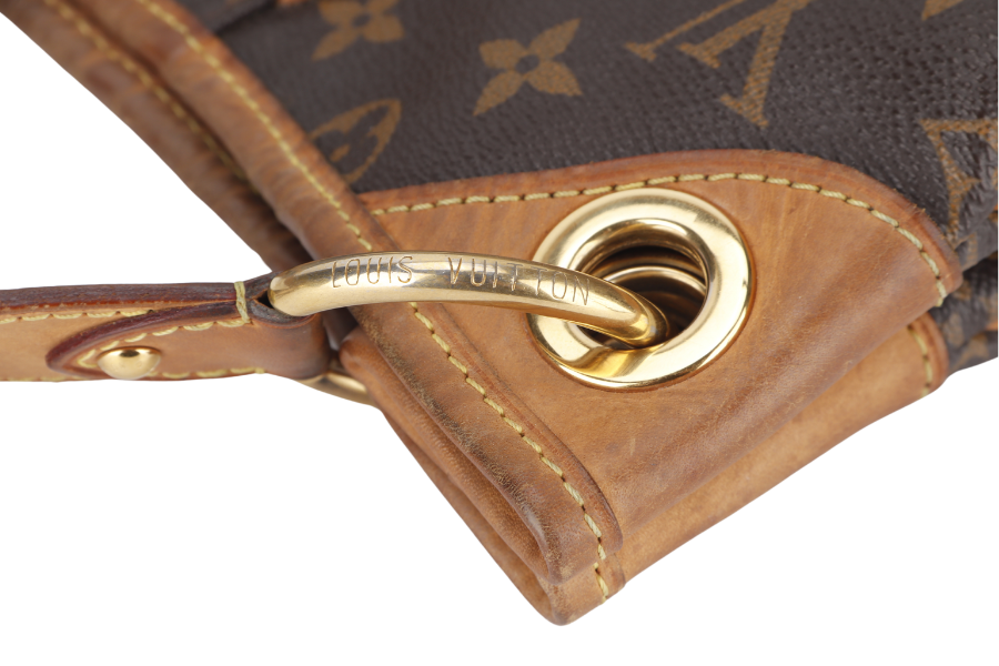 LOUIS VUITTON GALLIERA PM MONOGRAM CANVAS GOLD HARDWARE WITH DUST COVER