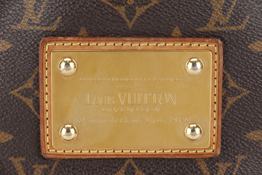 LOUIS VUITTON GALLIERA PM MONOGRAM CANVAS GOLD HARDWARE WITH DUST COVER