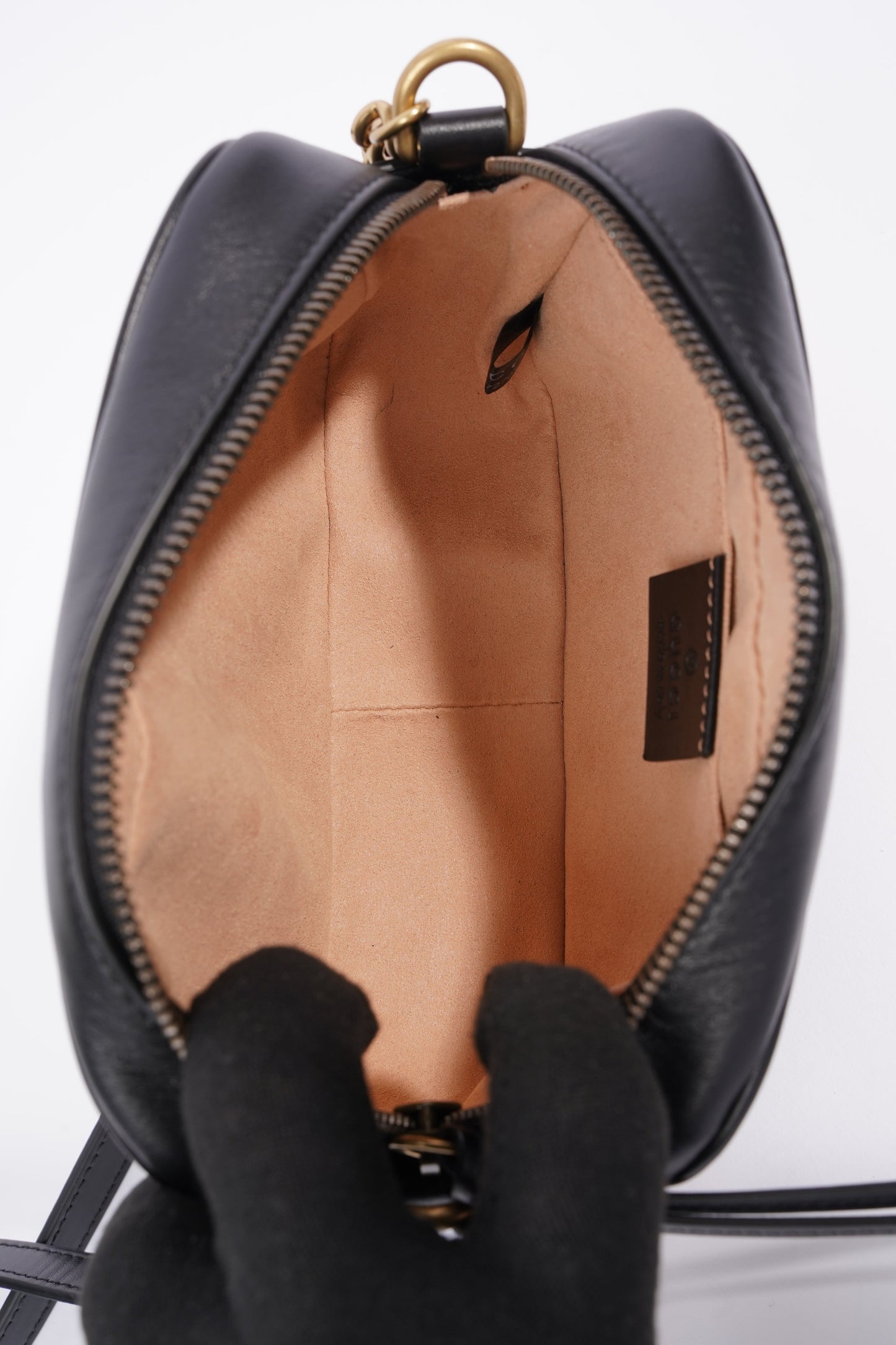 Gucci Gucci GG Marmont Black Leather Mini