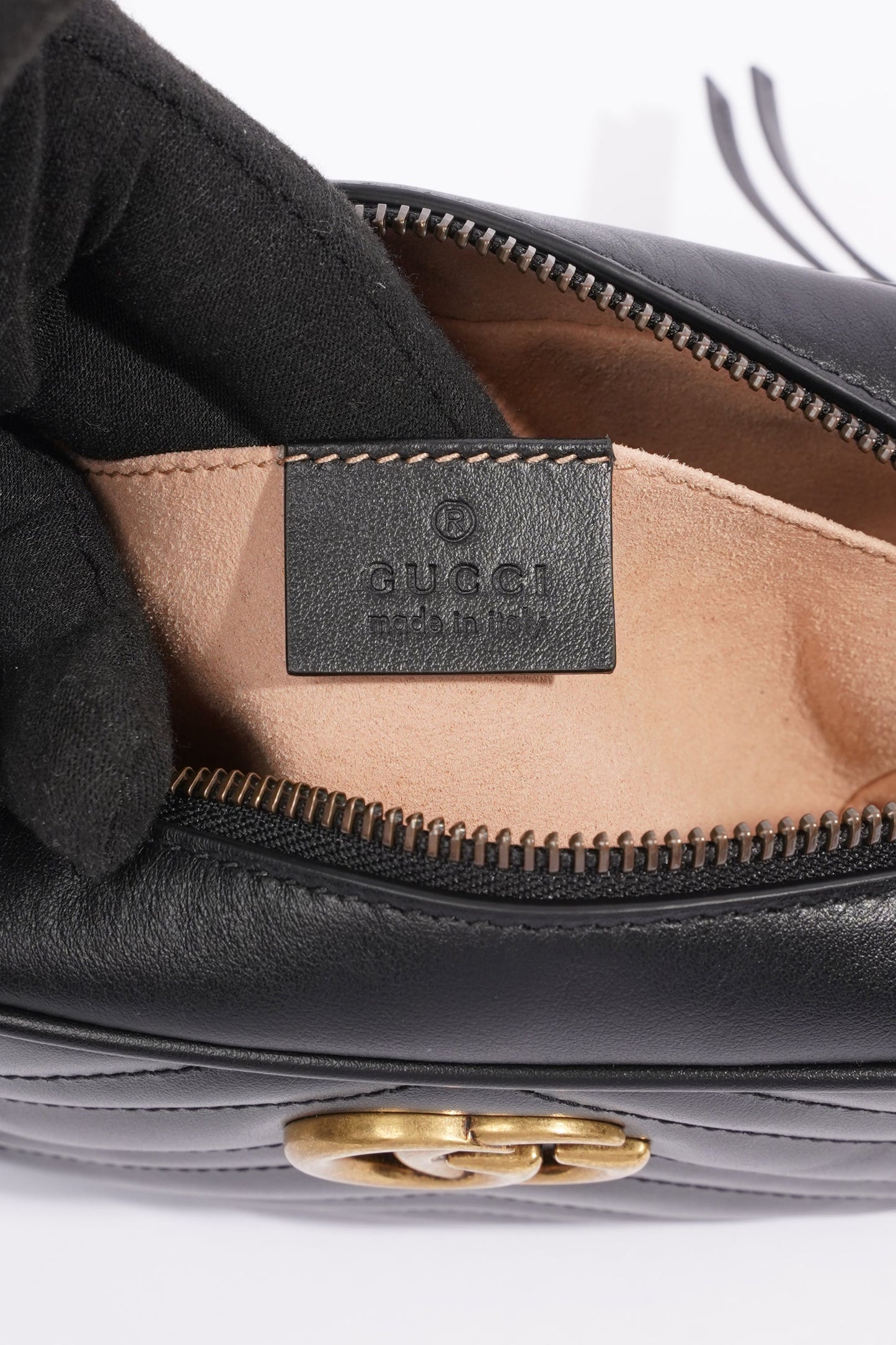 Gucci Gucci GG Marmont Black Leather Mini