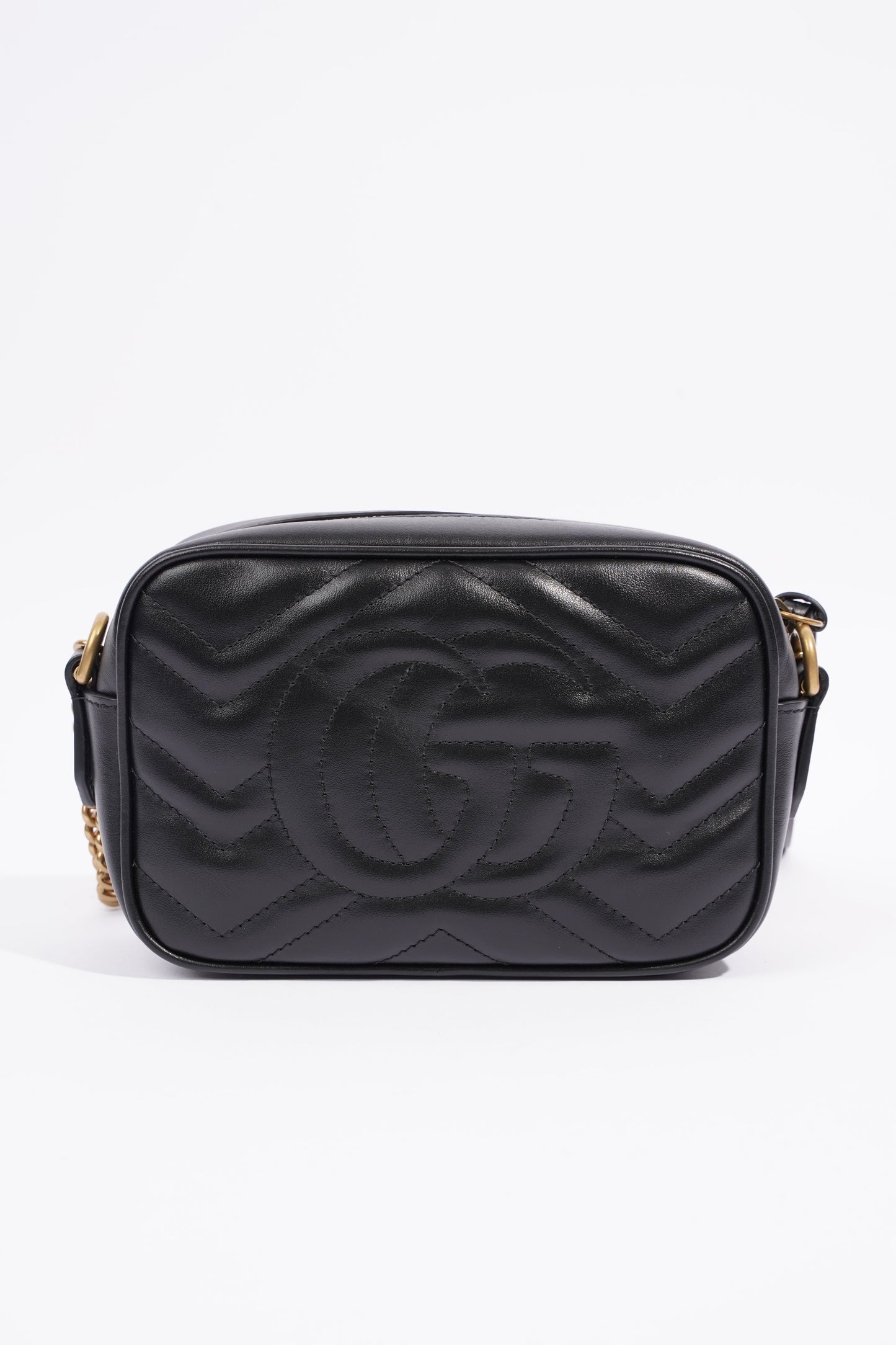 Gucci Gucci GG Marmont Black Leather Mini