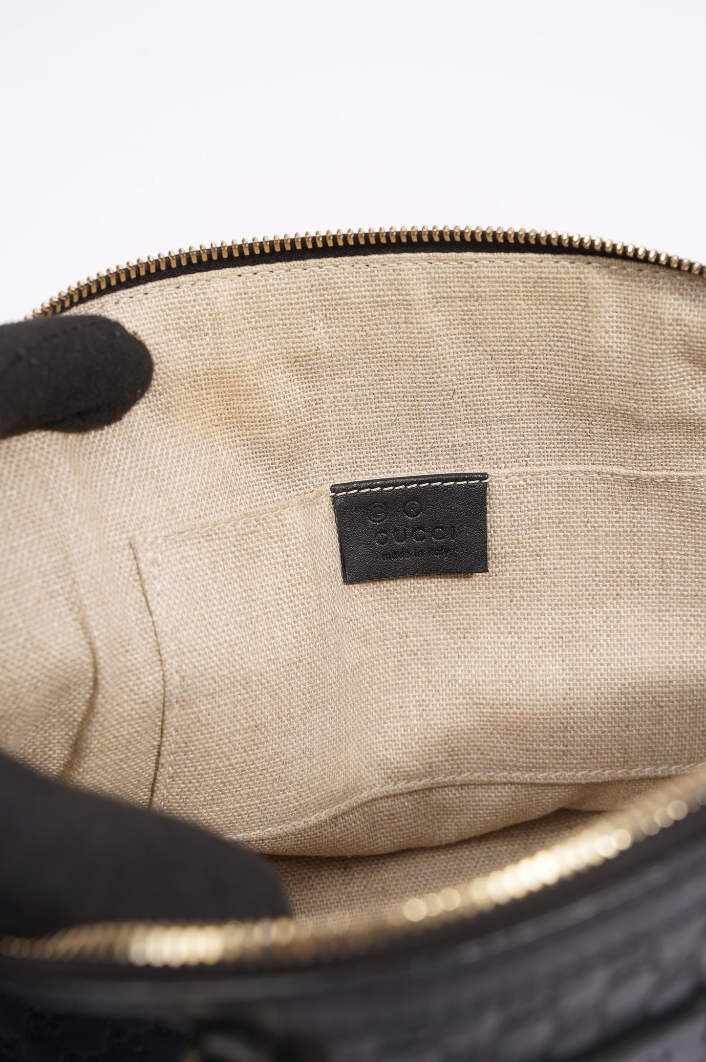 Gucci Dome Bag Black Leather Small