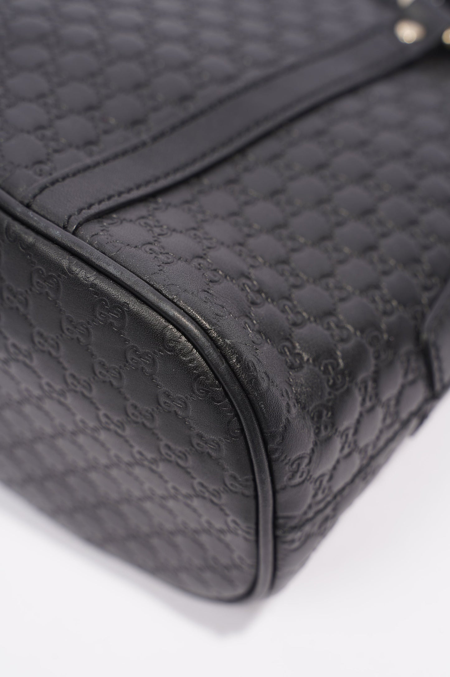Gucci Dome Bag Black Leather Small