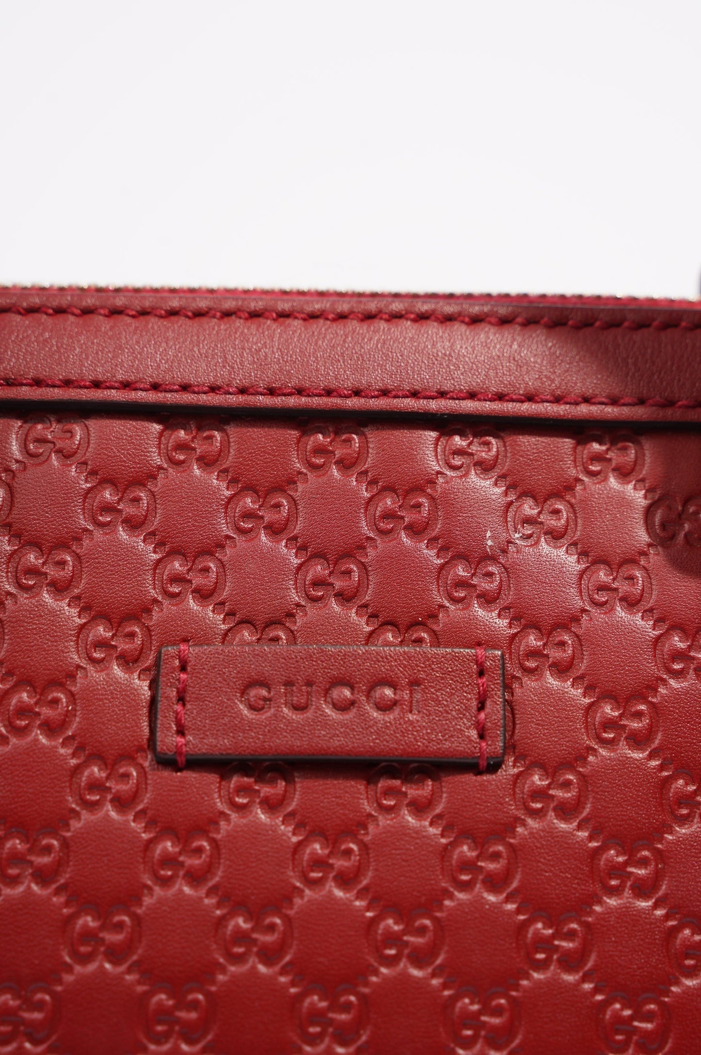 Gucci Dome Bag Red Leather Small