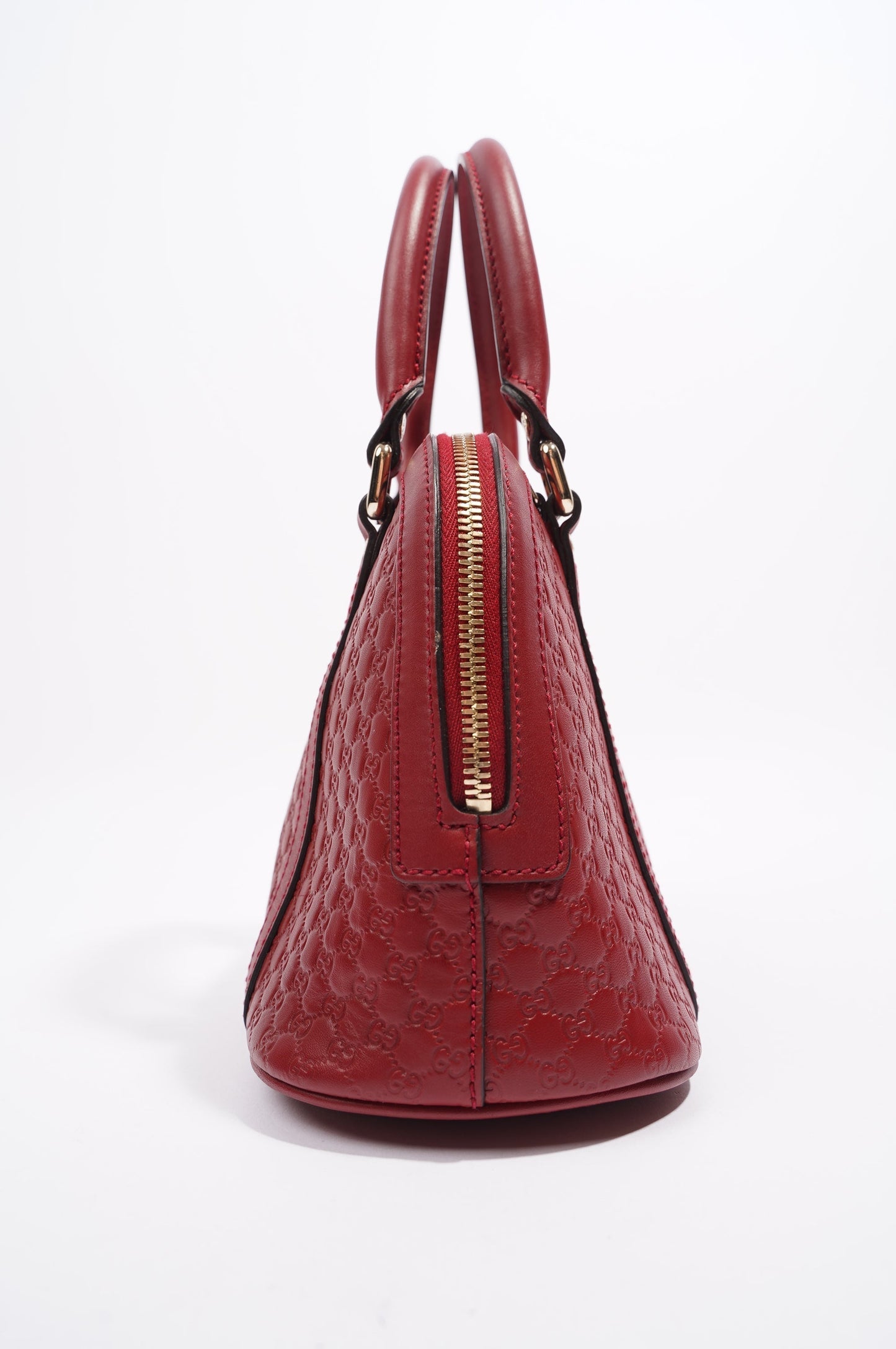 Gucci Dome Bag Red Leather Small
