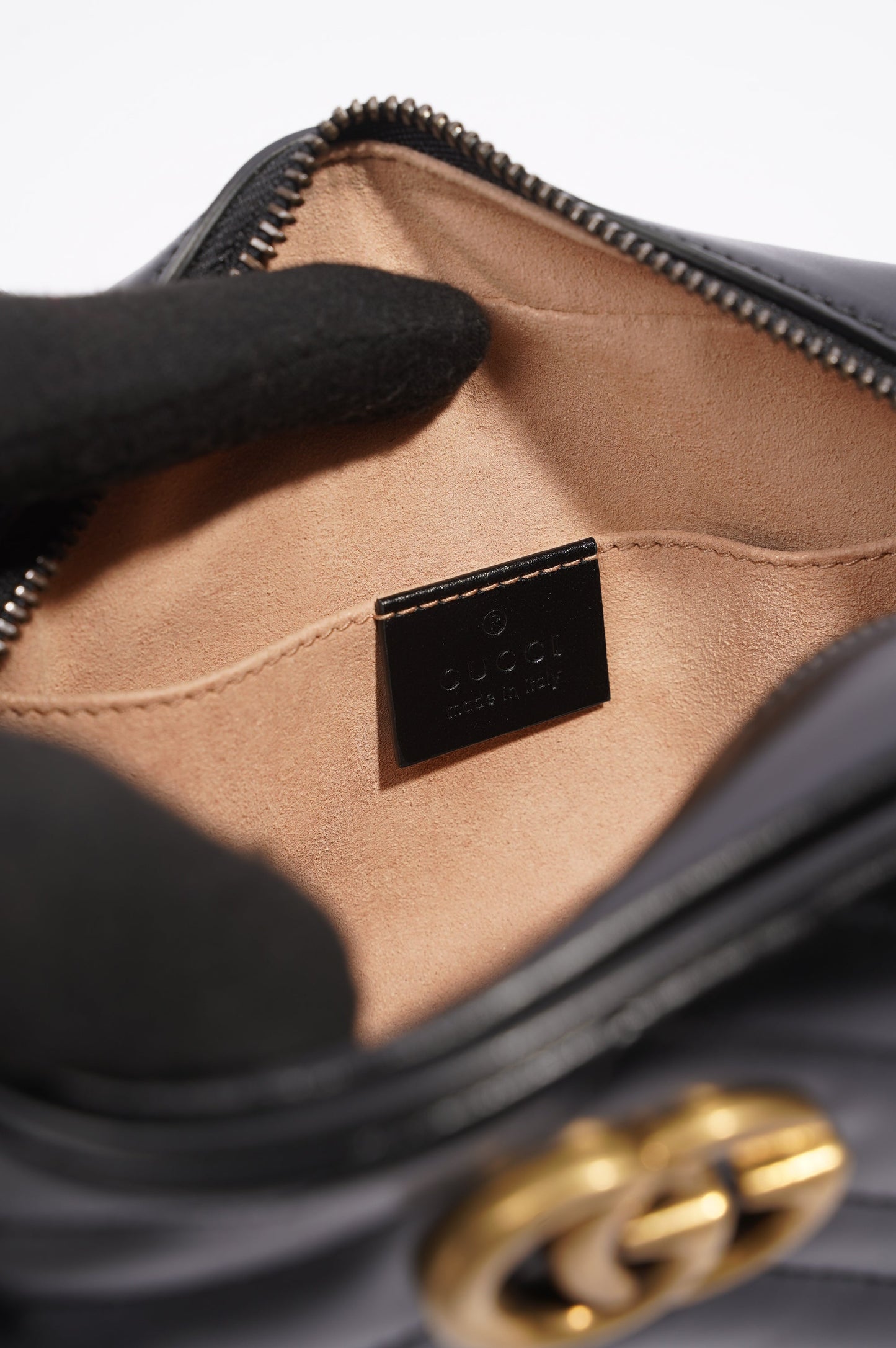 Gucci Marmont Bag Black Leather Small