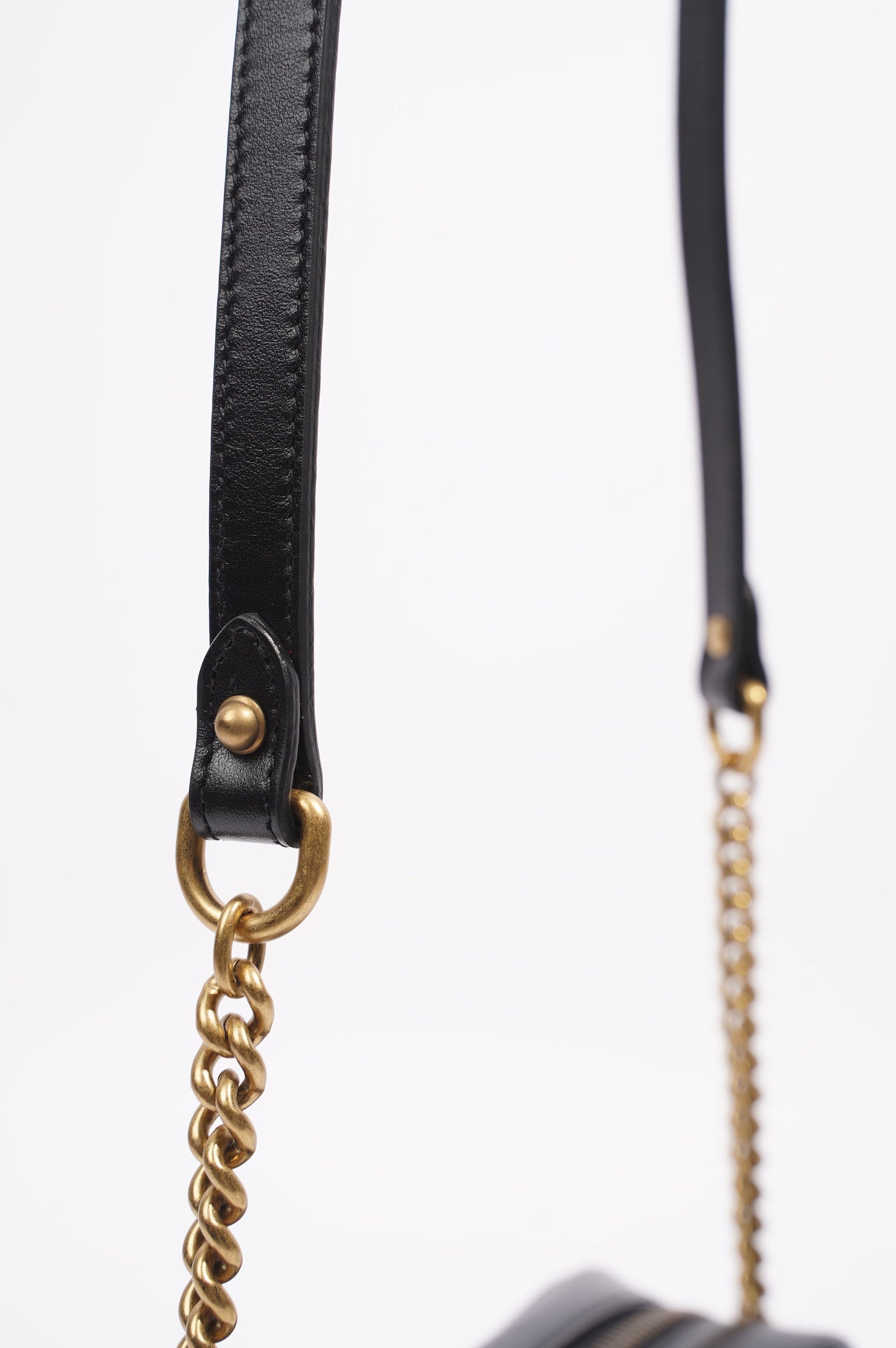 Gucci Marmont Bag Black Leather Small