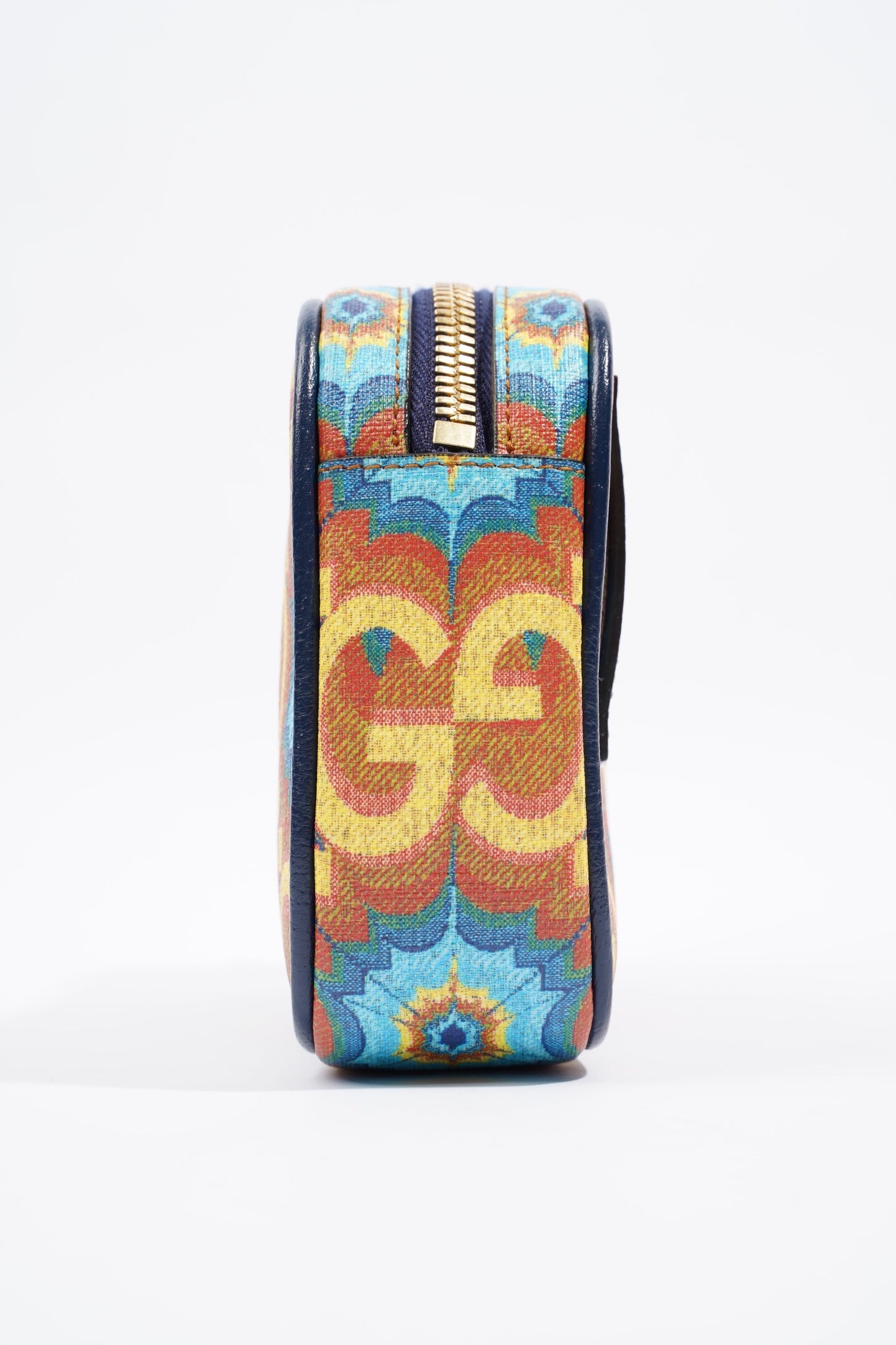 Gucci Kaleidoscope 100 Belt Bag Blue / Orange / Yellow Canvas