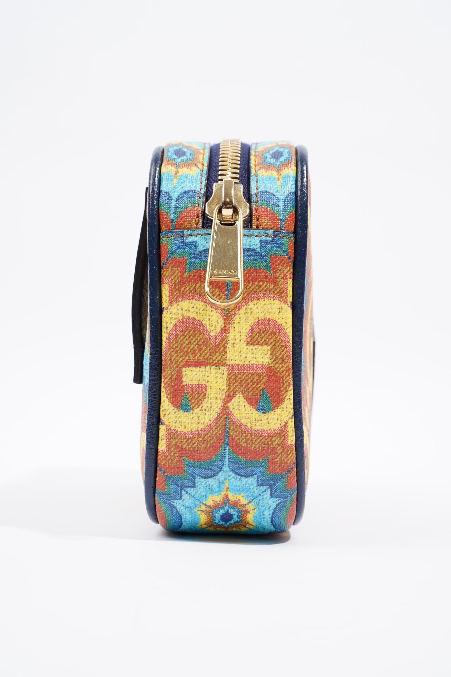 Gucci Kaleidoscope 100 Belt Bag Blue / Orange / Yellow Canvas