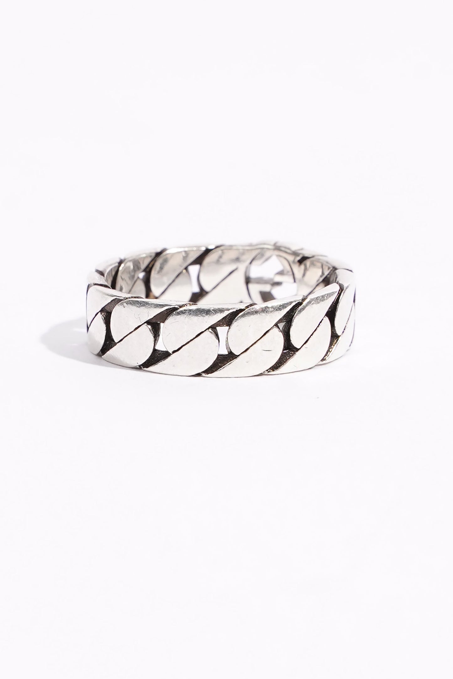 Gucci Interlocking GG Ring Silver Silver Sterling Small