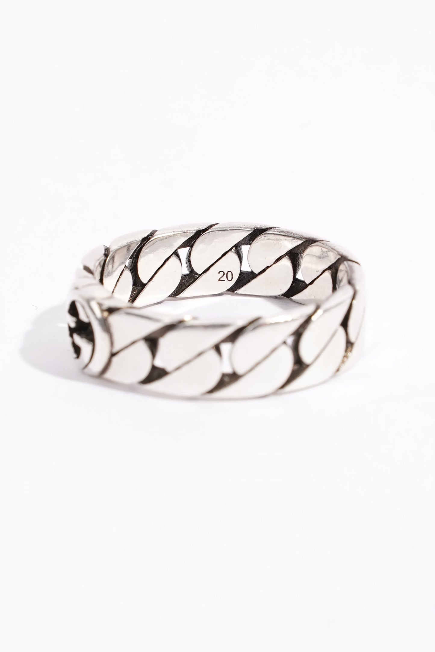 Gucci Interlocking GG Ring Silver Silver Sterling Small
